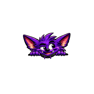Game Show Gremlin peeking over the wave